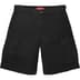 Supreme Cargo Short - Black (front)
