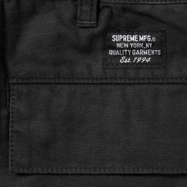 Supreme Cargo Short - Black (front)