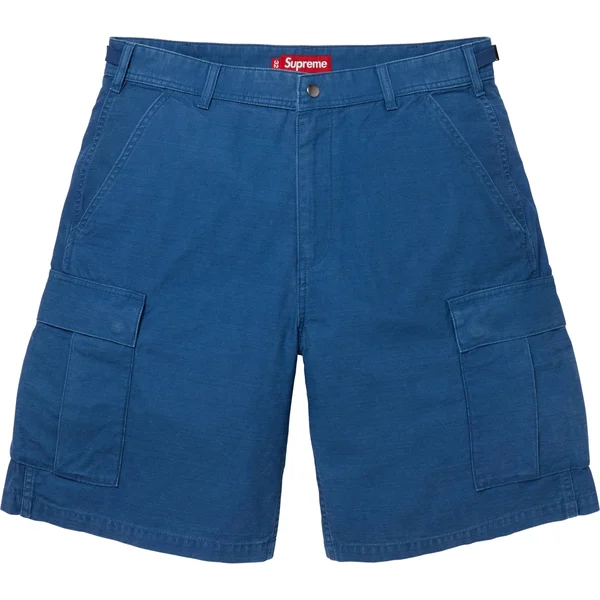 Supreme Cargo Short - Dark Royal (front)