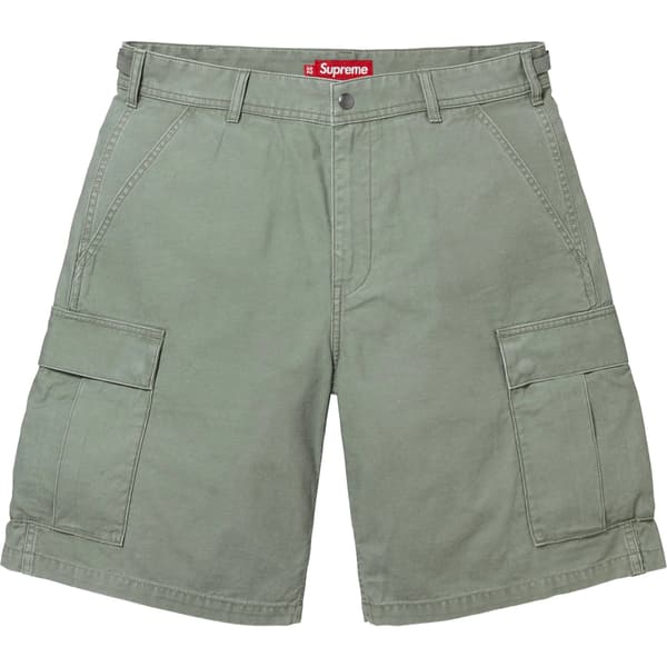 Supreme Cargo Short - Olive (front)
