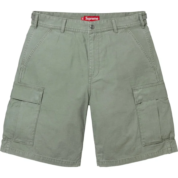 Supreme Cargo Short - Olive (front)