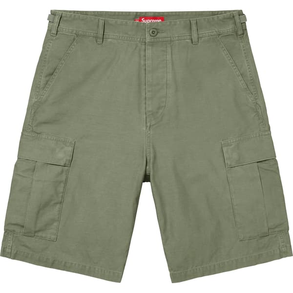 Supreme Cargo Short - Olive (front)