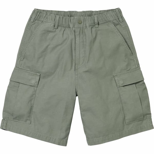 Supreme Cargo Short - Olive (front)