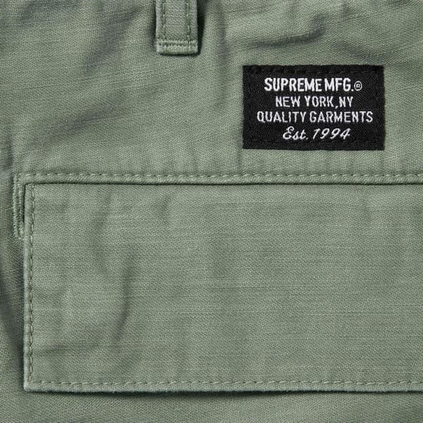 Supreme Cargo Short - Olive (front)