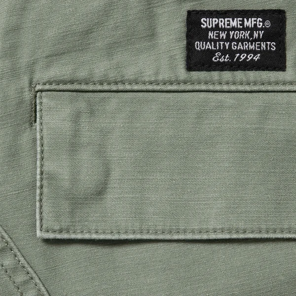 Supreme Cargo Short - Olive (front)