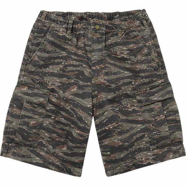 Supreme Cargo Short - Oliver Tiger Camo (front)