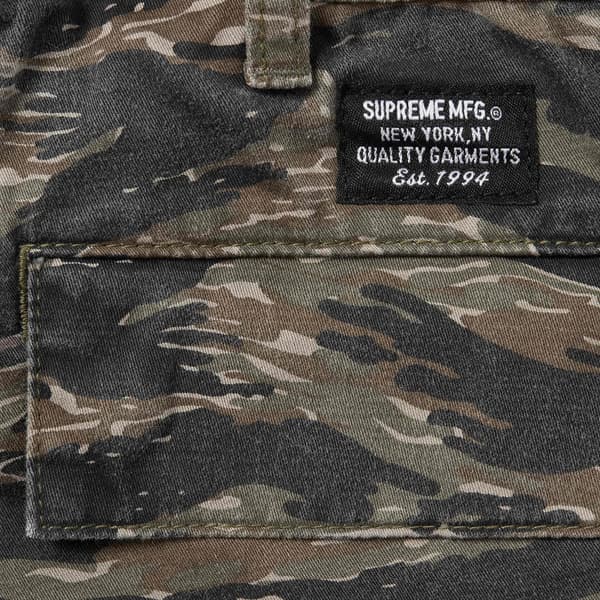 Supreme Cargo Short - Oliver Tiger Camo (front)