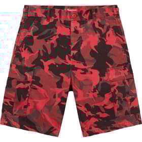 Supreme Cargo Short Red Camo
