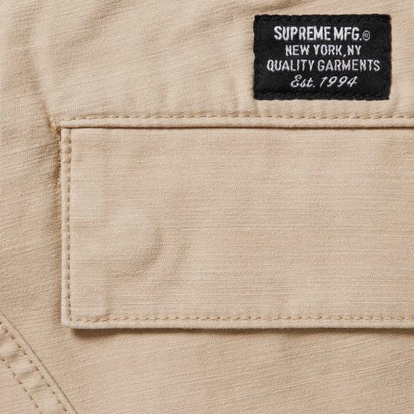 Supreme Cargo Short - Tan (front)