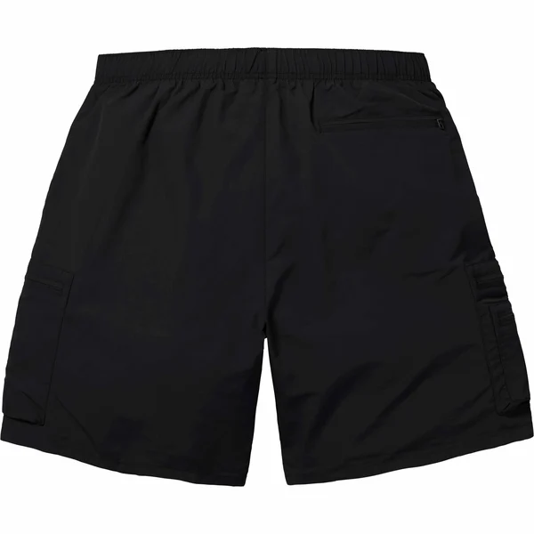 Supreme Cargo Water Short - Black (front)