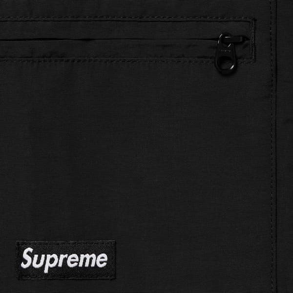 Supreme Cargo Water Short - Black (front)