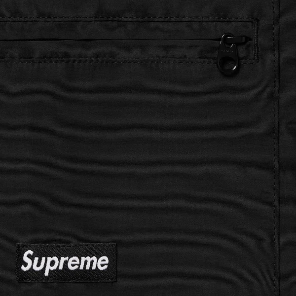 Supreme Cargo Water Short - Black (front)