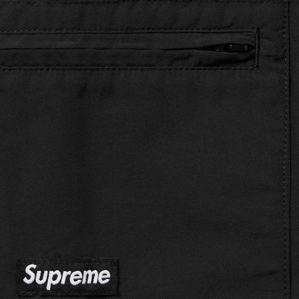 Supreme Cargo Water Short - Black (front)