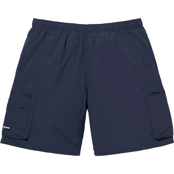 Supreme Cargo Water Short - Navy (front)