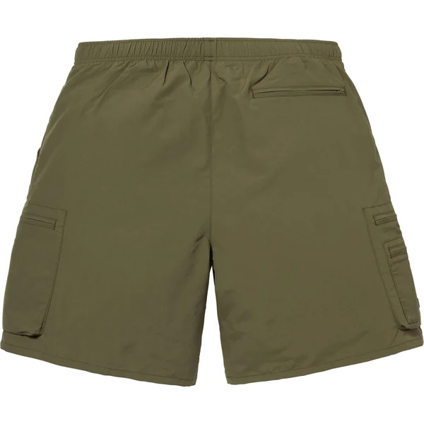 Supreme Cargo Water Short - Olive (front)