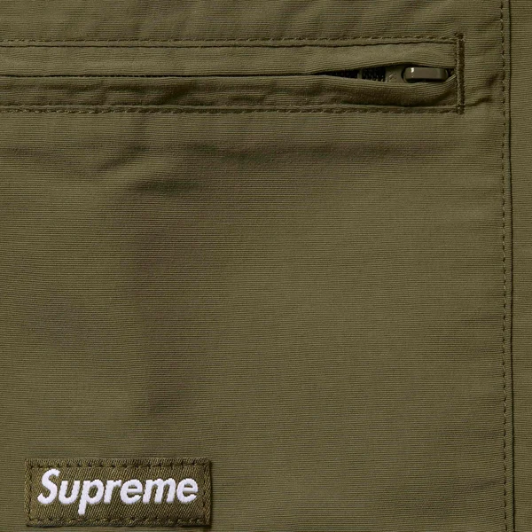 Supreme Cargo Water Short - Olive (front)