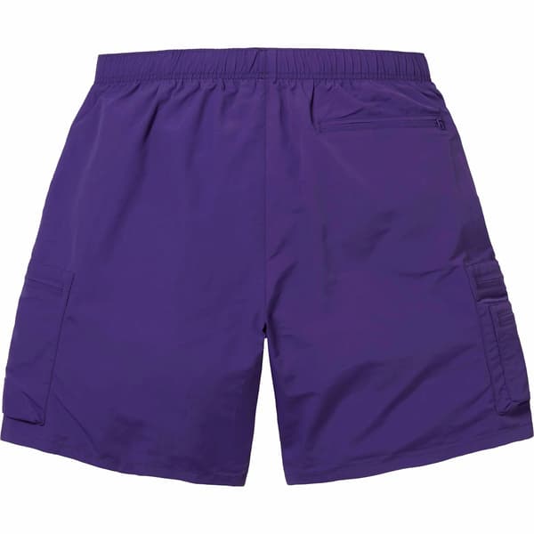 Supreme Cargo Water Short - Purple (front)