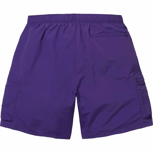 Supreme Cargo Water Short - Purple (front)