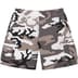 Supreme Cargo Water Short - Snow Camo (front)