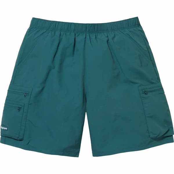 Supreme Cargo Water Short - Teal (front)