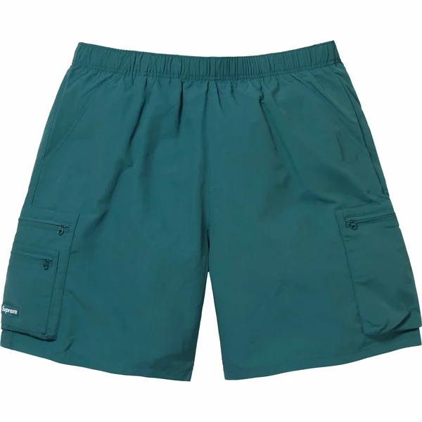 Supreme Cargo Water Short - Teal (front)