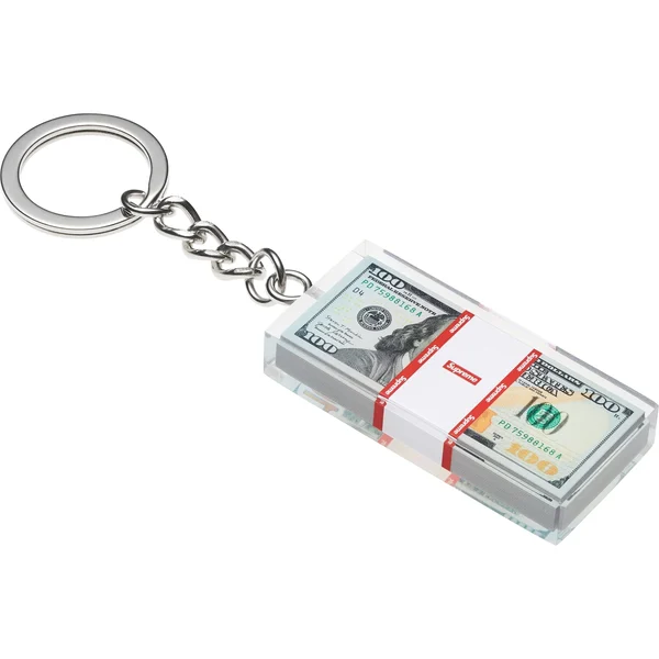 Supreme Cash Paperweight Keychain - Multicolor (front)