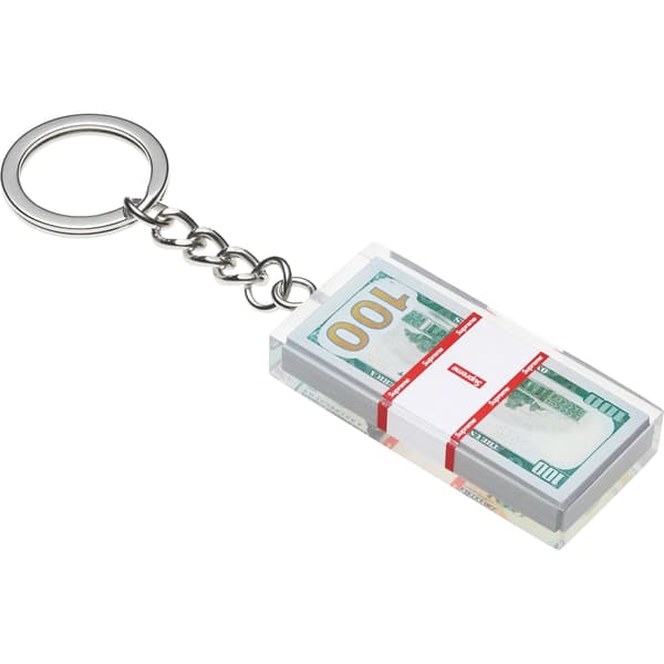 Supreme Cash Paperweight Keychain - Multicolor (front)