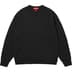 Supreme Cashmere Sweater - Black (front)