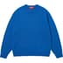 Supreme Cashmere Sweater - Blue (front)