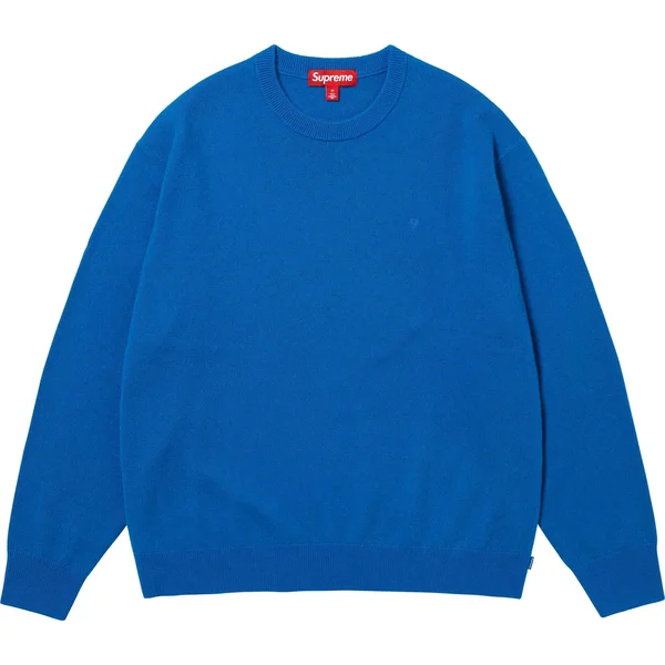 Supreme Cashmere Sweater - Blue (front)