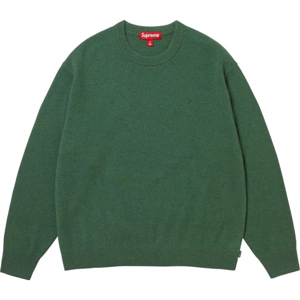 Supreme Cashmere Sweater - Green (front)