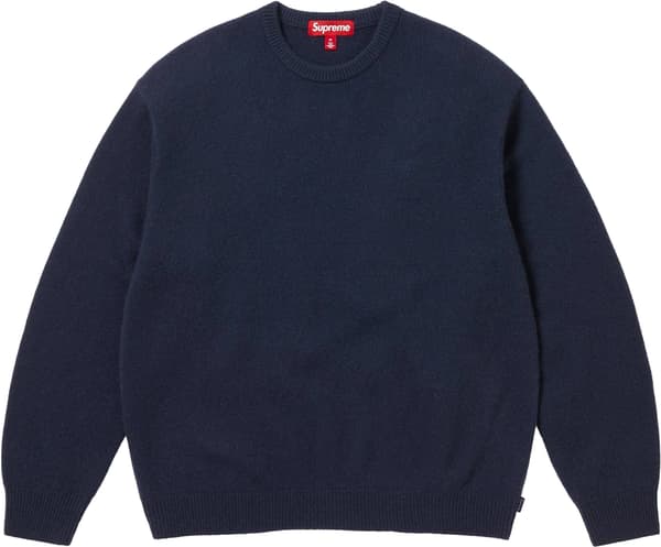 Supreme Cashmere Sweater - Navy (front)