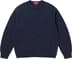 Supreme Cashmere Sweater - Navy (front)