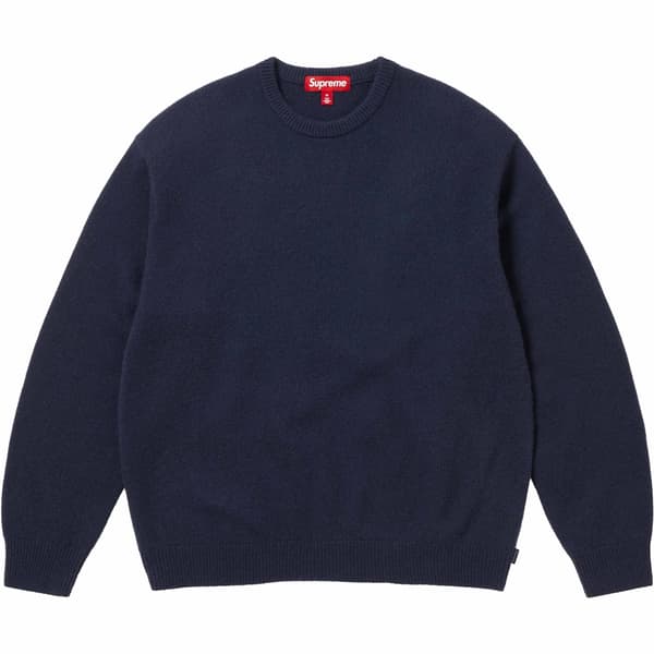 Supreme Cashmere Sweater - Navy (front)