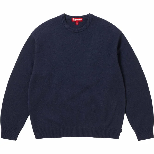 Supreme Cashmere Sweater - Navy (front)