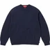 Supreme Cashmere Sweater - Navy (front)