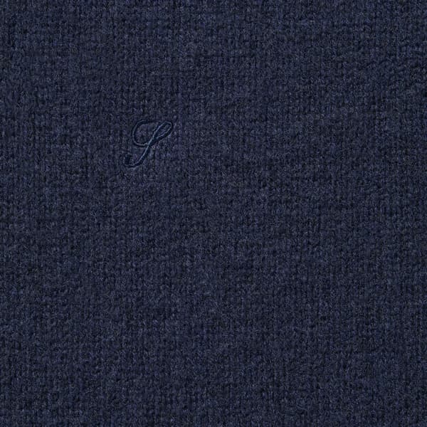 Supreme Cashmere Sweater - Navy (front)