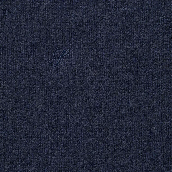 Supreme Cashmere Sweater - Navy (front)