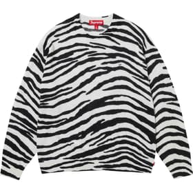 Supreme Cashmere Sweater Zebra