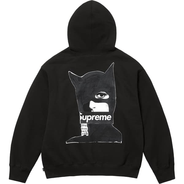 Supreme Catwoman Hooded Sweatshirt - Black (front)