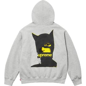 Supreme Catwoman Hooded Sweatshirt Heather Grey