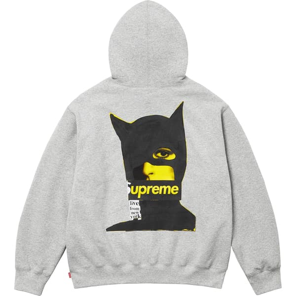 Supreme Catwoman Hooded Sweatshirt - Heather Grey (front)