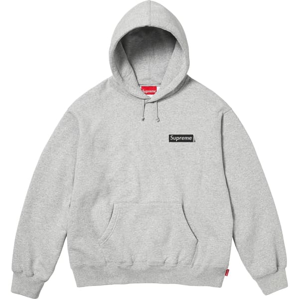 Supreme Catwoman Hooded Sweatshirt - Heather Grey (front)