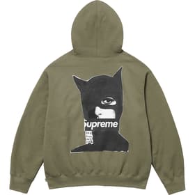 Supreme Catwoman Hooded Sweatshirt Light Olive