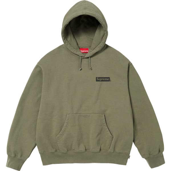 Supreme Catwoman Hooded Sweatshirt - Light Olive (front)