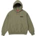 Supreme Catwoman Hooded Sweatshirt - Light Olive (front)