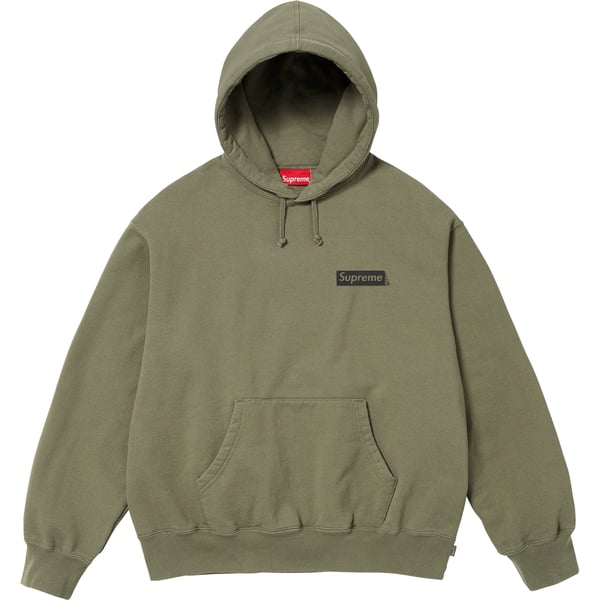 Supreme Catwoman Hooded Sweatshirt - Light Olive (front)