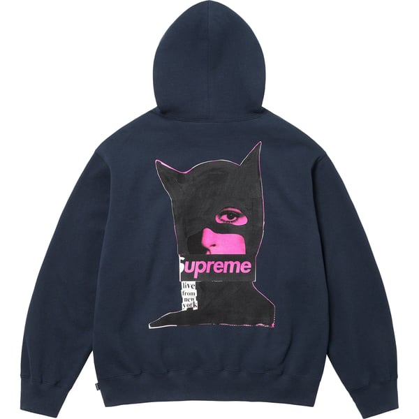 Supreme Catwoman Hooded Sweatshirt - Navy (front)