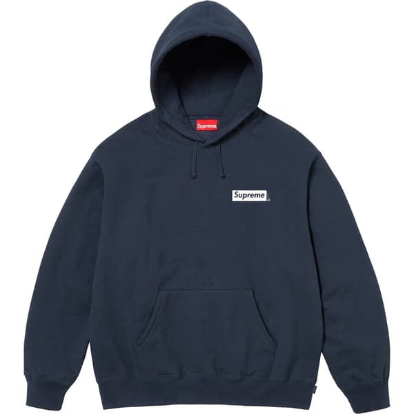 Supreme Catwoman Hooded Sweatshirt - Navy (front)