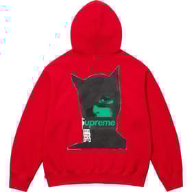 Supreme Catwoman Hooded Sweatshirt Red